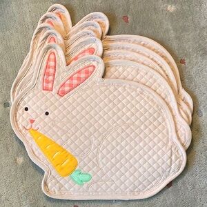 Bunny placements set of 5